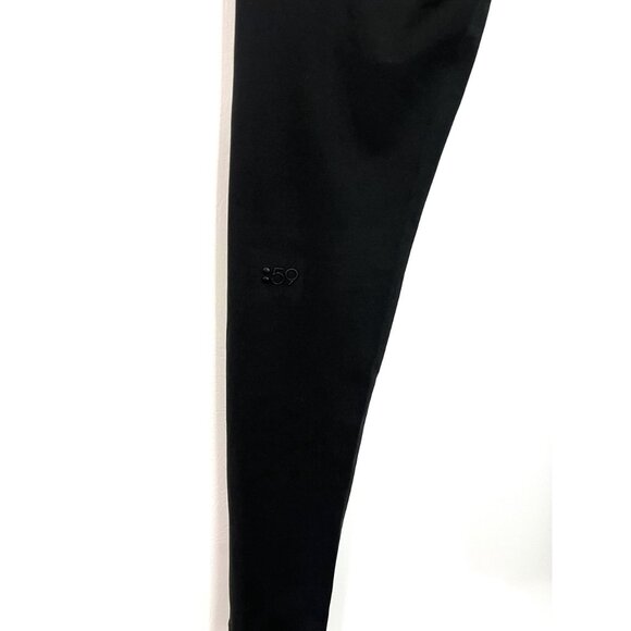 Splits 59 Black Perforated Waist Detail High Rise 7/8 Leggings Size XS - Picture 4 of 8
